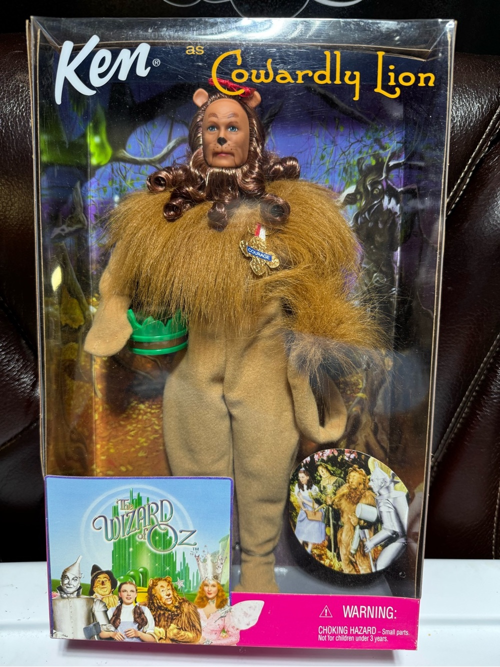 Barbie Ken as Cowardly Lion Doll The Wizard of Oz